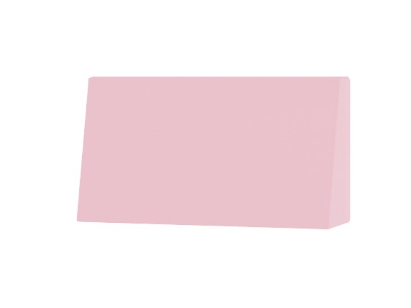 Αφρολέξ τριγωνικό μασίφ 900 σκληρότητα Extra Soft -  Ρόζ ή Λευκό 15 εκ. / 10 εκ.