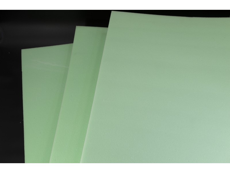 Φύλλο - Πλάκα Αφρολέξ μασίφ Νο 4500-SP σκληρότητα Super - Πράσινο