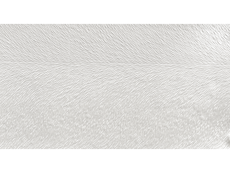 Δερματίνη με το μέτρο Horse 1 Pu / Pvc Horse Fur Effect White