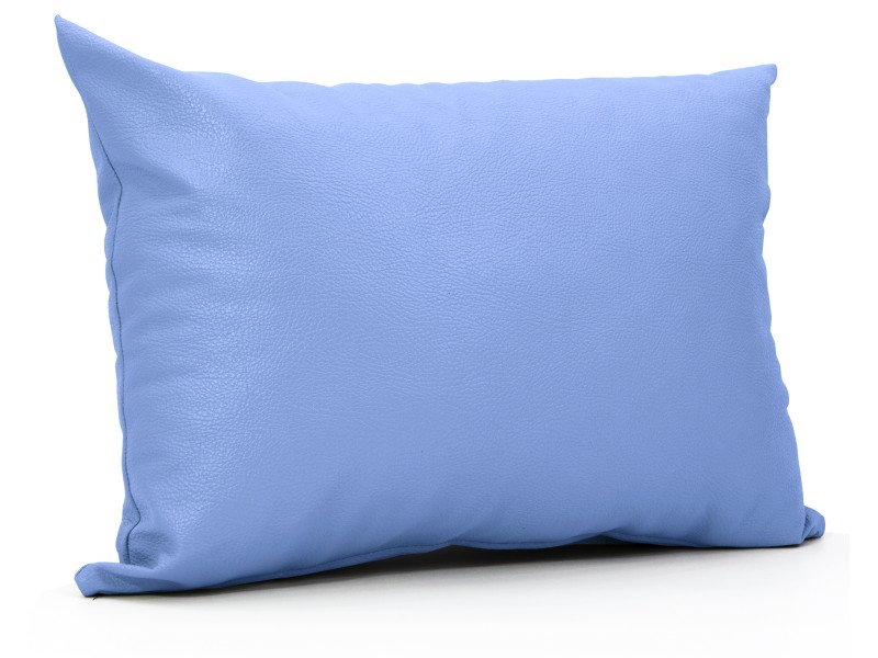 Μαξιλάρι Δερματίνη καναπέ Odario 21 - Baby Blue Με Φερμουάρ