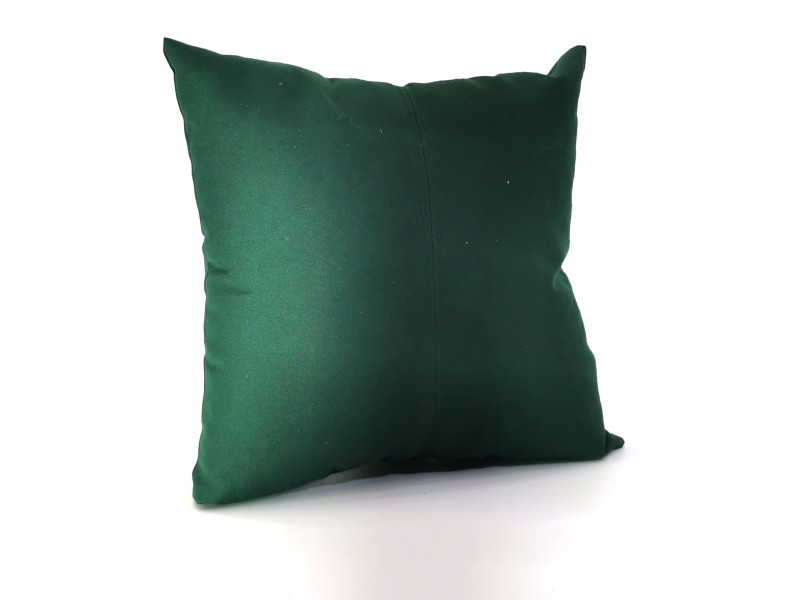 Μαξιλάρι καναπέ 80% Βαμβάκι + 20% Polyester κυπαρισσί με γέμιση comforel 35 x 35 (Σειρά λονέτα)