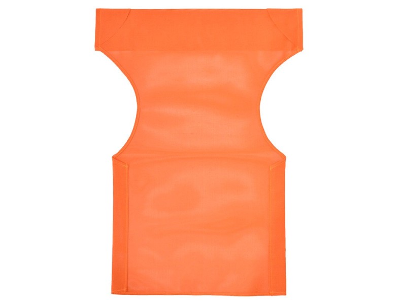 Διάτρητο πανί klikareto επαγγελματικό για πολυθρόνα σκηνοθέτη χρώματος πορτοκαλί 46x53x80
