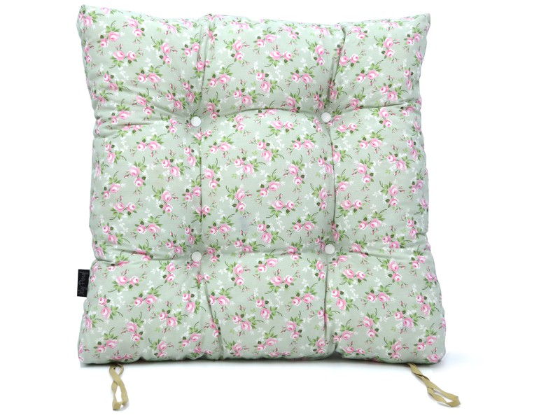 Μαξιλάρι κάθισμα μπαμπού - Με Σχέδιο Abbie - L - Λονέτα Ύφασμα Flowers