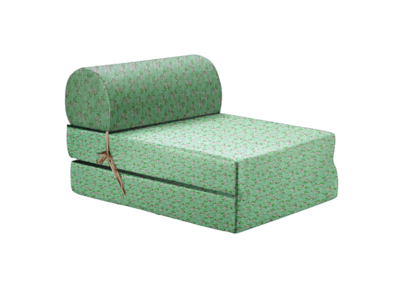 Πολυθρόνα - Κρεβάτι Flip Chair Florina - Με Σχέδιο Abbie - L - Λονέτα Ύφασμα Flowers