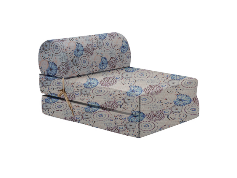 Πολυθρόνα - Κρεβάτι Flip Chair Florina - Με Σχέδιο Antia 101 - Λονέτα Ύφασμα Flowers