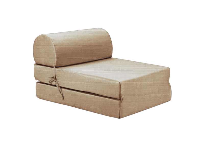 Πολυθρόνα - Κρεβάτι Flip Chair Ημιαδιάβροχο ύφασμα μπέζ Florina