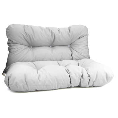 Μαξιλάρι αδιάβροχο για καναπέ με ενσωματωμένη πλάτη λευκό