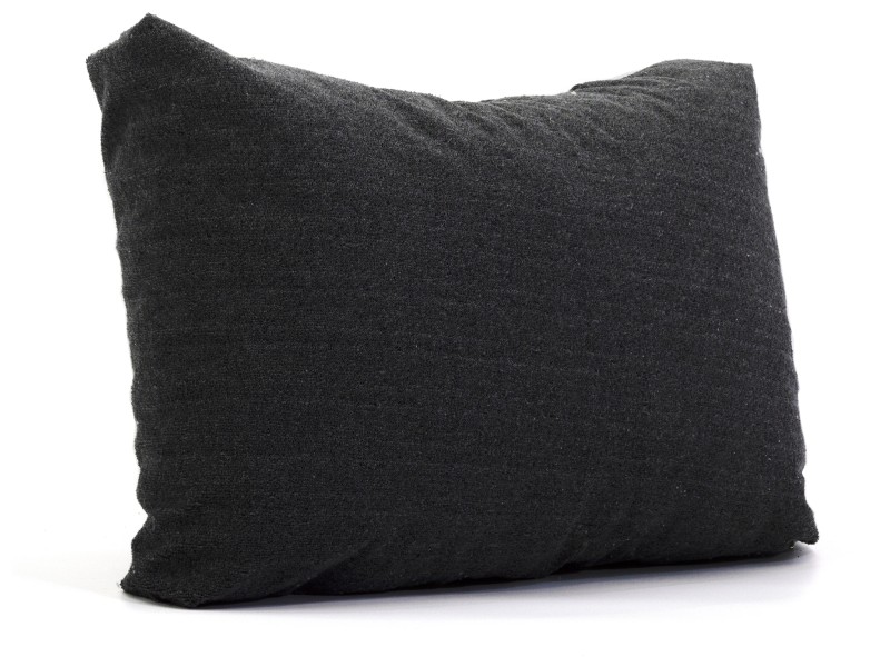 Μαξιλάρι καναπέ - δαπέδου με πετσετέ μαύρο κάλυμμα αδιάβροχο 100% μεμβράνη