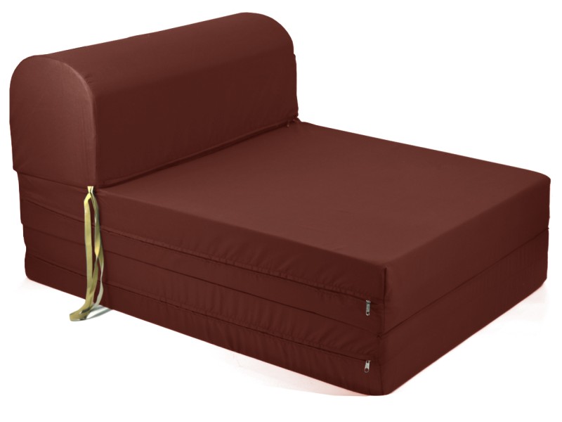 Πολυθρόνα - Κρεβάτι Flip Chair καφέ Florina