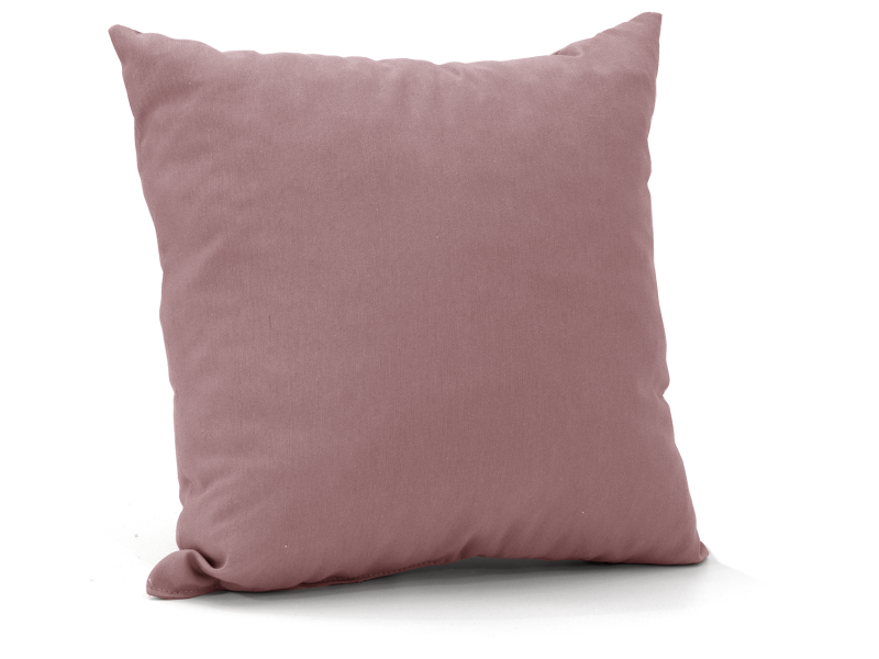 Μαξιλάρι καναπέ - δαπέδου μονόχρωμο Ροζ - Σομόν | Ύφασμα Λονέτα