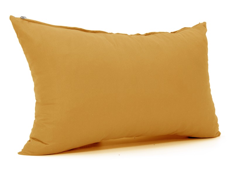 Μαξιλάρι καναπέ - δαπέδου μονόχρωμο πορτοκαλί - Ύφασμα κρετόν