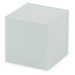 Κύβος Αφρολέξ μασίφ 3000 σκληρότητα Super - Λευκό