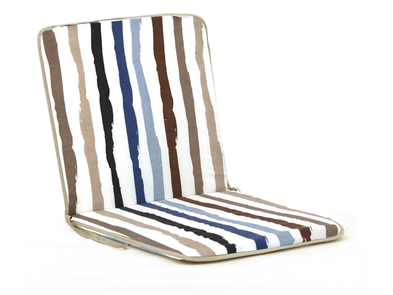 Μαξιλάρι καρέκλας με πλάτη Με Καρώ Σχεδίο Barcelona | Ύφασμα Κρετόν