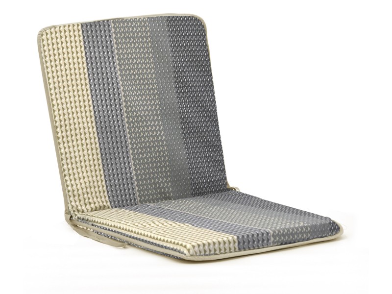 Μαξιλάρι καρέκλας με πλάτη Με Καρώ Σχεδίο Sahara | Ύφασμα Κρετόν