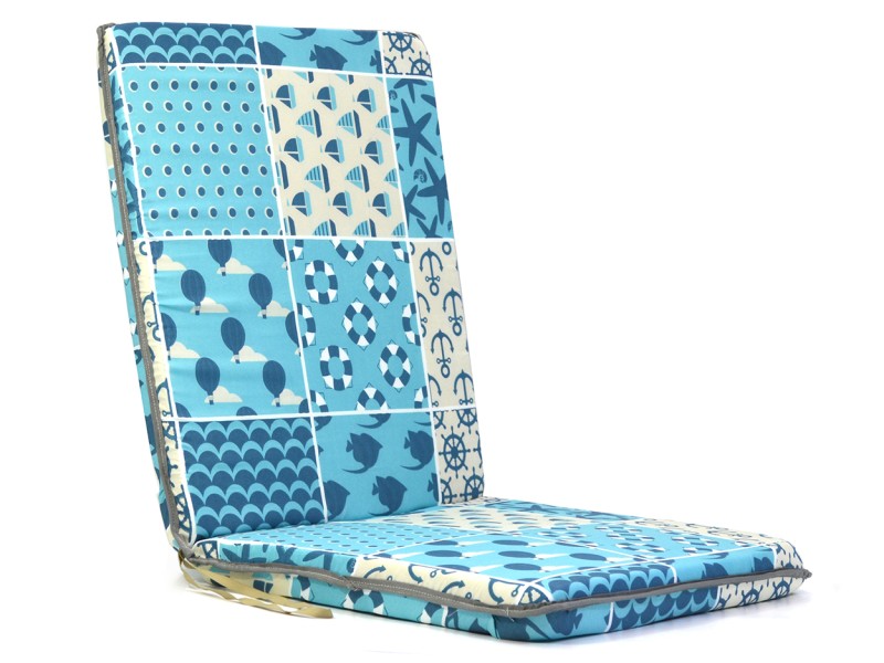Μαξιλάρι καρέκλας με πλάτη Με Σχέδιο Summer | Ύφασμα Κρετόν
