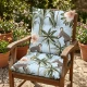 Μαξιλάρι κάθισμα μπαμπού Λονέτα Ύφασμα Monkiki design | Mypouf.gr