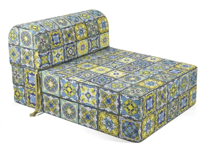Πολυθρόνα - Κρεβάτι Flip Chair Florina Λονέτα Ύφασμα Patch Mosaic design
