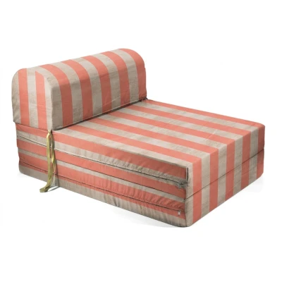 Πολυθρόνα - Κρεβάτι Flip Chair Florina Λονέτα Ύφασμα wide stripes orange design