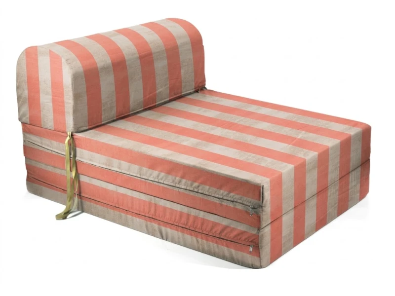 Πολυθρόνα - Κρεβάτι Flip Chair Florina Λονέτα Ύφασμα wide stripes orange design