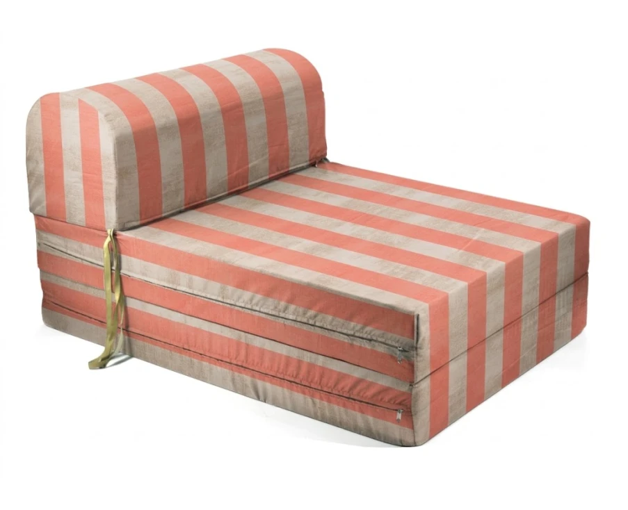 Πολυθρόνα - Κρεβάτι Flip Chair Florina Λονέτα Ύφασμα wide stripes orange design