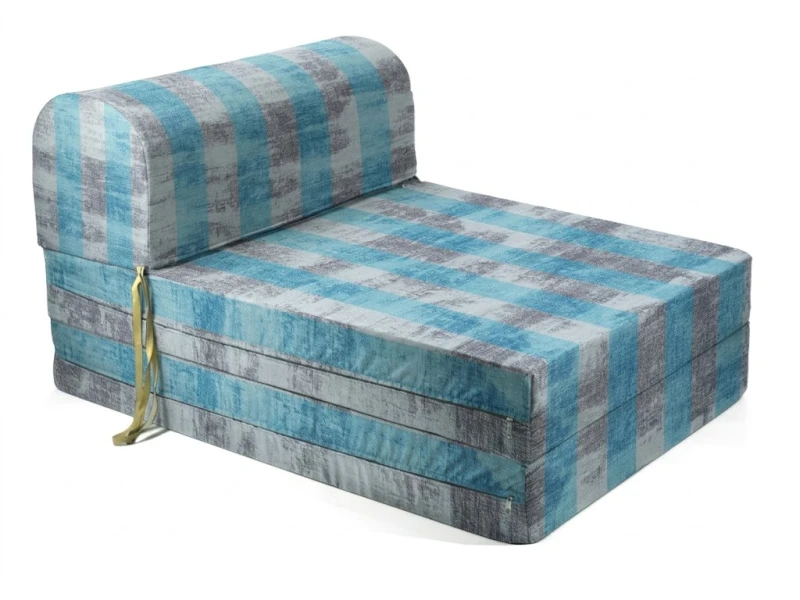 Πολυθρόνα - Κρεβάτι Flip Chair Florina Λονέτα Ύφασμα wide stripes turquoise design