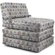 Πολυθρόνα - Κρεβάτι Flip Chair Panama Λονέτα Ύφασμα compass design | Mypouf.gr