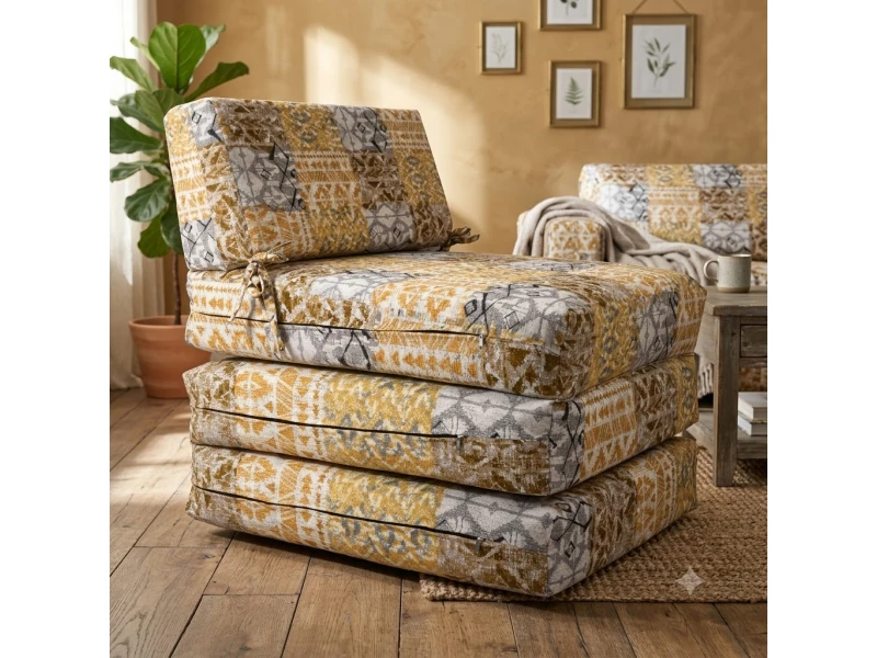 Πολυθρόνα - Κρεβάτι Flip Chair Panama Λονέτα Ύφασμα Kiowas design