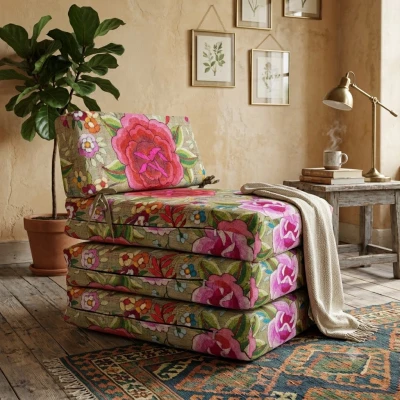 Πολυθρόνα - Κρεβάτι Flip Chair Panama Λονέτα Ύφασμα Manila design