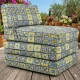 Πολυθρόνα - Κρεβάτι Flip Chair Panama Λονέτα Ύφασμα Patch Mosaic design | Mypouf.gr