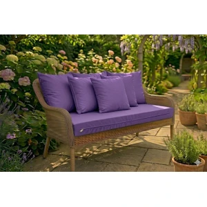 Μαξιλάρι μονόχρωμο λονέτα ύφασμα μωβ για παλέτα και ευρωπαλέτα