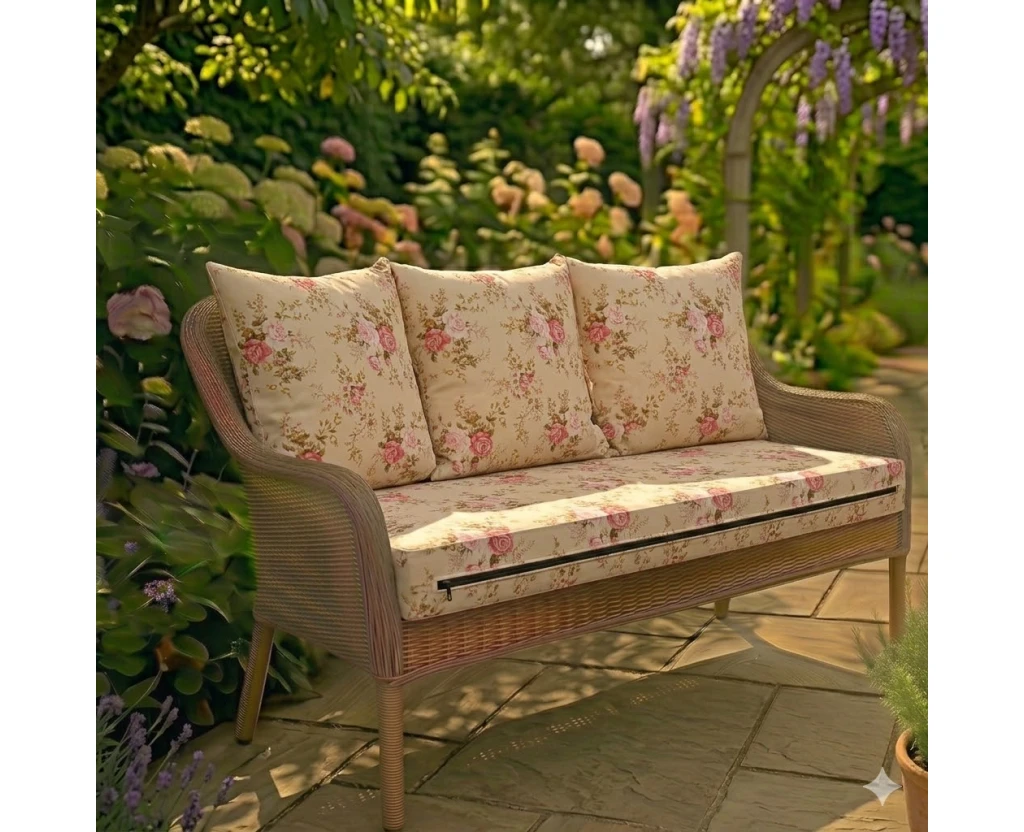 Μαξιλάρι Σχέδιο Floral Rakel 101 λονέτα ύφασμα για παλέτα και ευρωπαλέτα | Mypouf.gr