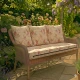 Μαξιλάρι Σχέδιο Floral Rakel 101 λονέτα ύφασμα για παλέτα και ευρωπαλέτα | Mypouf.gr