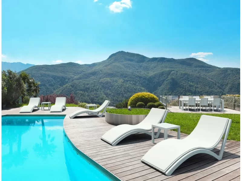 SLIM ΣΤΡΩΜΑ POLYESTER 3εκ.WHITE 204X62X3εκ.