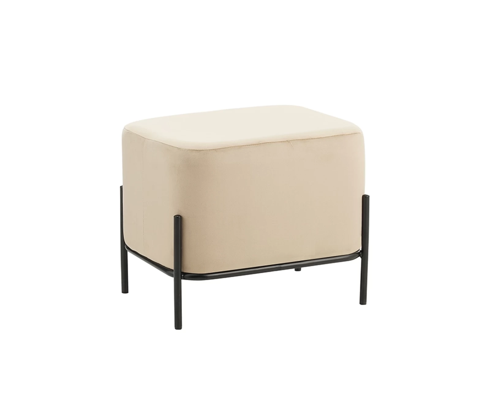 BELLA/L ΣΚΑΜΠΟ BEIGE VELVET ΥΦΑΣΜΑ 48X37Χ39εκ. | Mypouf.gr BELLA/L ΣΚΑΜΠΟ BEIGE VELVET ΥΦΑΣΜΑ 48X37Χ39εκ. | Mypouf.gr
