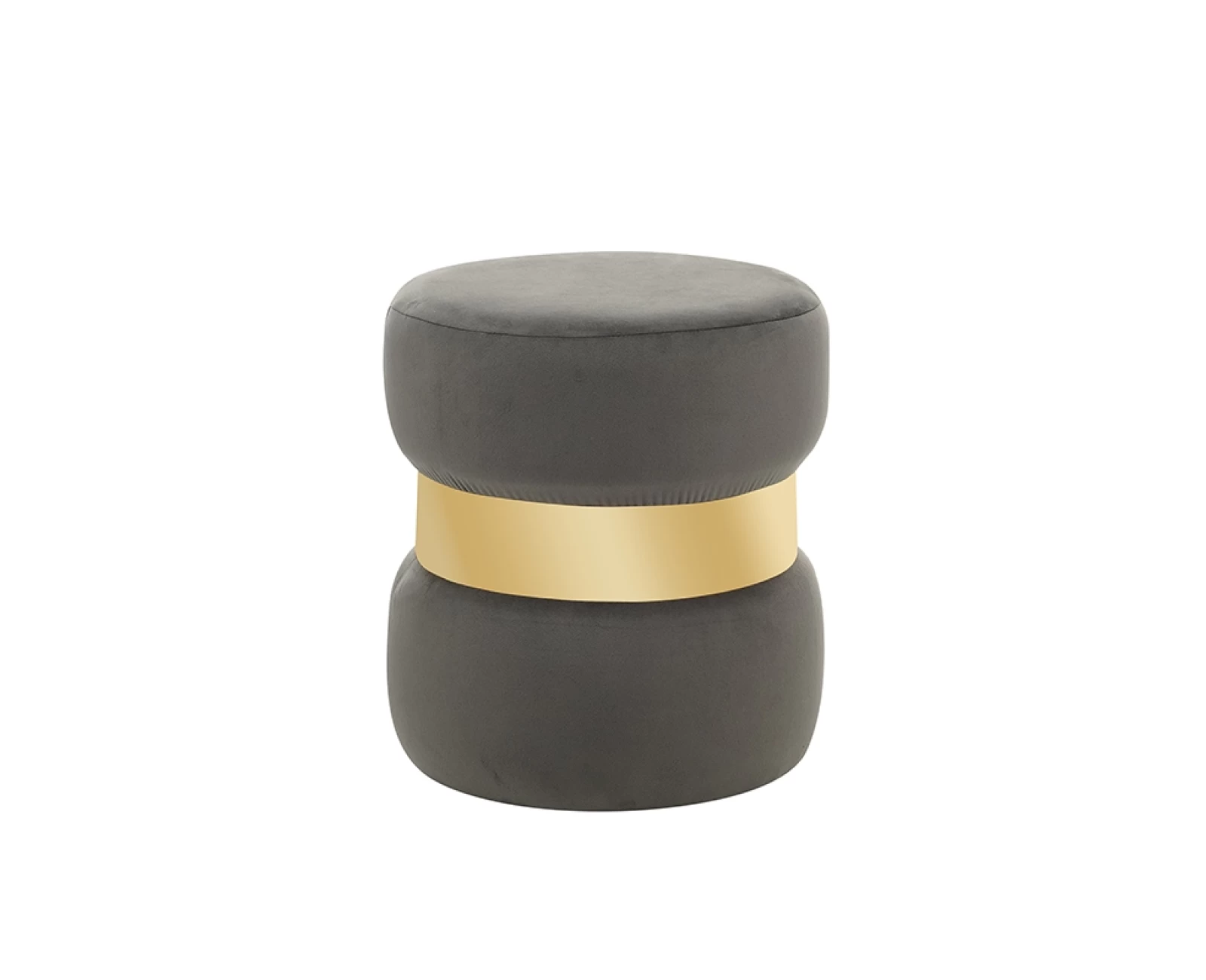LINDA/R ΣΚΑΜΠΟ GREY VELVET ΥΦΑΣΜΑ Φ.37Χ43εκ. | Mypouf.gr LINDA/R ΣΚΑΜΠΟ GREY VELVET ΥΦΑΣΜΑ Φ.37Χ43εκ. | Mypouf.gr