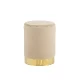 LINDA/S ΣΚΑΜΠΟ BEIGE VELVET ΥΦΑΣΜΑ Φ.34Χ42εκ. | Mypouf.gr LINDA/S ΣΚΑΜΠΟ BEIGE VELVET ΥΦΑΣΜΑ Φ.34Χ42εκ. | Mypouf.gr