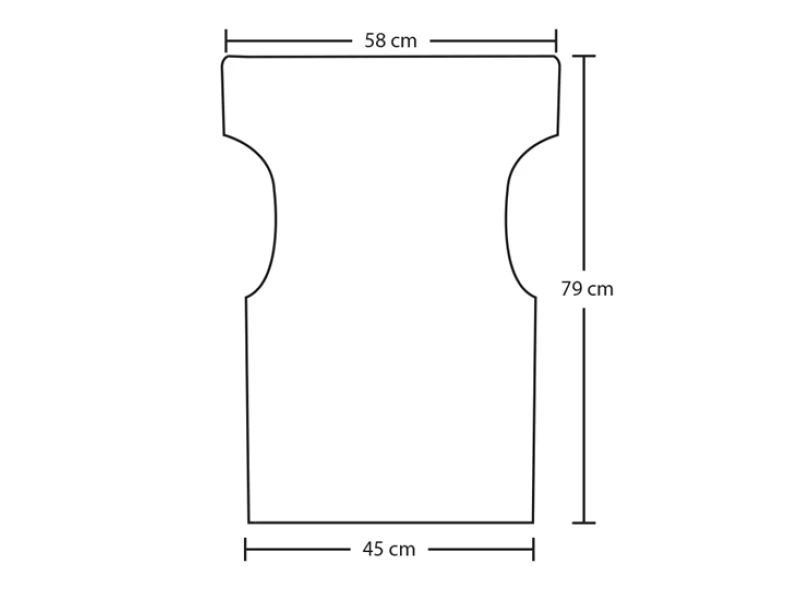 TORINO TEXTILENE 600gr ΜΠΛΕ ΓΙΑ ΣΚΗΝΟΘΕΤΗ 58Χ45Χ79εκ.