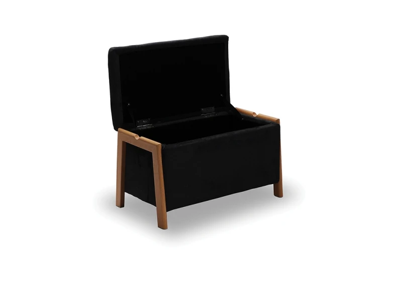 DALI ΣΚΑΜΠΟ VELVET BLACK ΜΕ ΑΠΟΘ. ΧΩΡΟ 75X42X44εκ.