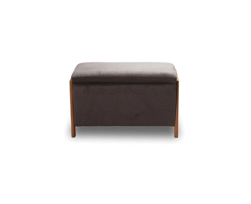 DALI ΣΚΑΜΠΟ VELVET BROWN ΜΕ ΑΠΟΘ. ΧΩΡΟ 75X42X44εκ. - Εικόνα 3 | Mypouf.gr