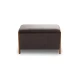 DALI ΣΚΑΜΠΟ VELVET BROWN ΜΕ ΑΠΟΘ. ΧΩΡΟ 75X42X44εκ. - Εικόνα 3 | Mypouf.gr