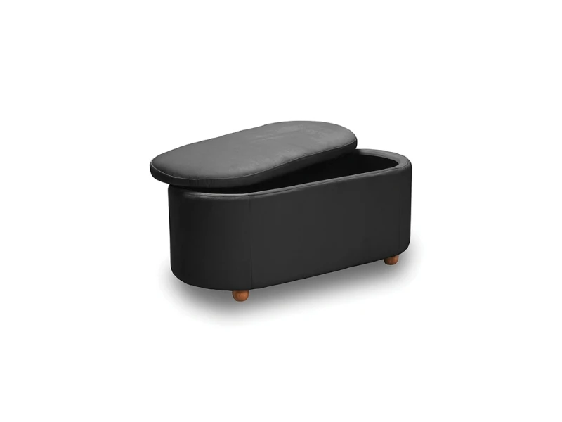 FOSTER ΣΚΑΜΠΟ VELVET GREY ΜΕ ΑΠΟΘ. ΧΩΡΟ 99Χ45X45εκ.
