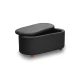 FOSTER ΣΚΑΜΠΟ VELVET GREY ΜΕ ΑΠΟΘ. ΧΩΡΟ 99Χ45X45εκ. - Εικόνα 2 | Mypouf.gr