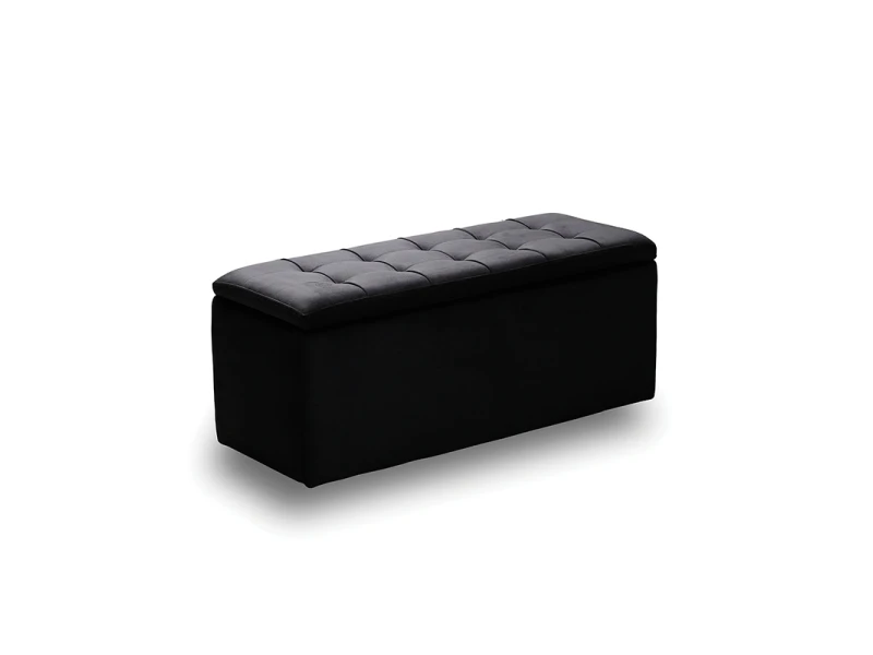LIDO ΣΚΑΜΠΟ VELVET BLACK ΜΕ ΑΠΟΘ. ΧΩΡΟ 101X41X42εκ.