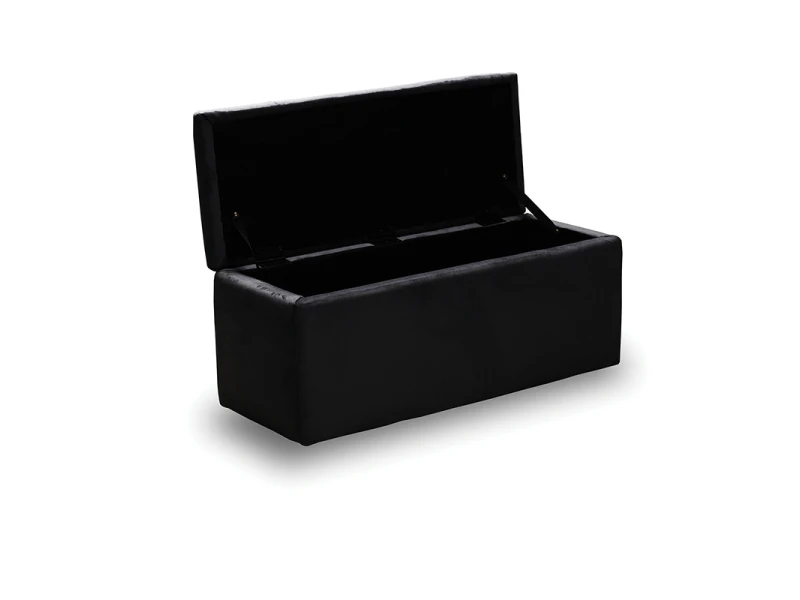 LIDO ΣΚΑΜΠΟ VELVET BLACK ΜΕ ΑΠΟΘ. ΧΩΡΟ 101X41X42εκ.