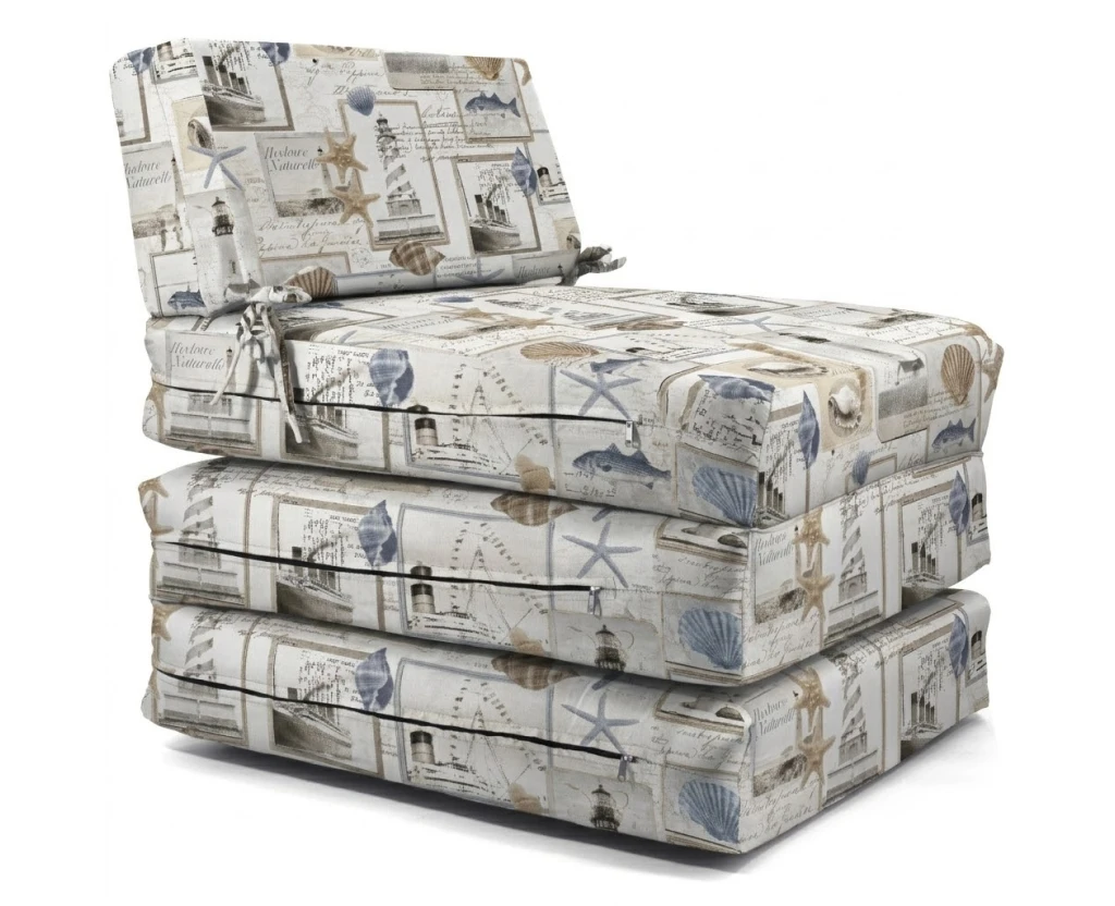 Πολυθρόνα - Κρεβάτι Flip Chair Panama Λονέτα Ύφασμα Crue design | Mypouf.gr