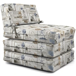Πολυθρόνα - Κρεβάτι Flip Chair Panama Λονέτα Ύφασμα Crue design