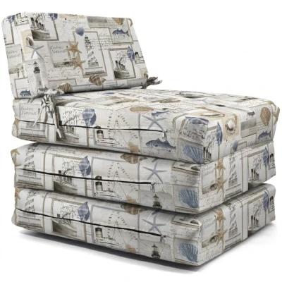 Πολυθρόνα - Κρεβάτι Flip Chair Panama Λονέτα Ύφασμα Crue design