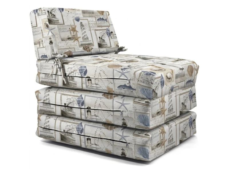 Πολυθρόνα - Κρεβάτι Flip Chair Panama Λονέτα Ύφασμα Crue design