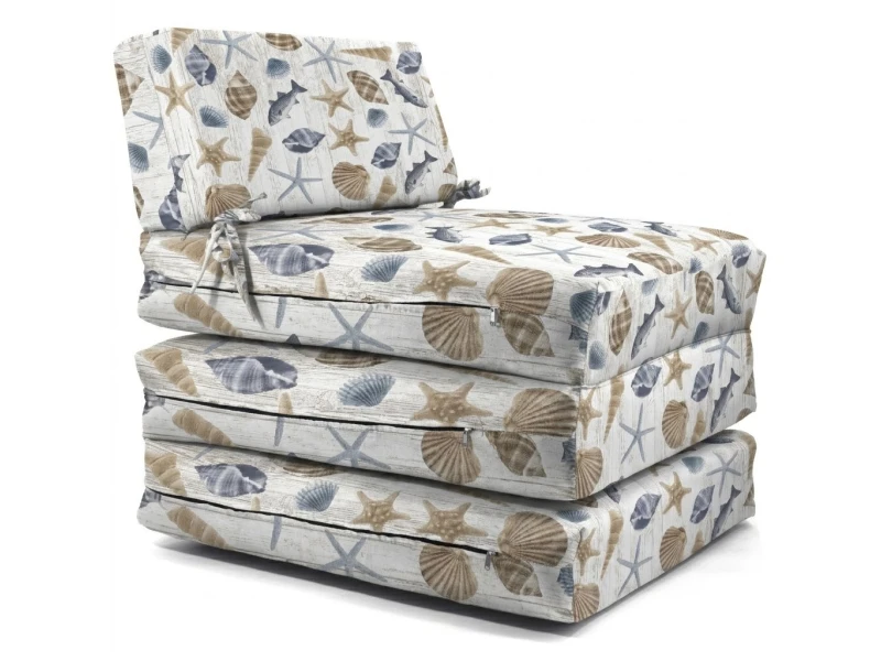 Πολυθρόνα - Κρεβάτι Flip Chair Panama Λονέτα Ύφασμα Oceania design
