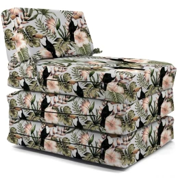 Πολυθρόνα - Κρεβάτι Flip Chair Panama Λονέτα Ύφασμα Tukanpink design